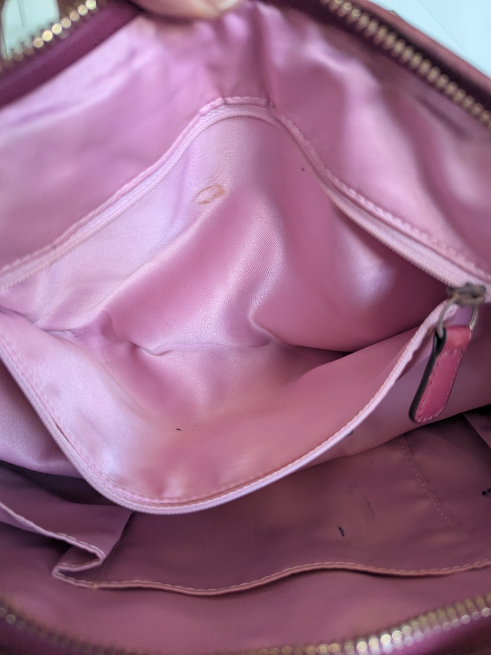vintage Coach Ergo Signature Pleated Hobo Shoulder Bag - Picture 13 of 14